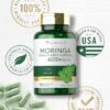 Carlyle Moringa Oleifera | 180 Capsules | Non-GMO and Gluten Free Supplement | Complete Green Superfood | from Moringa Leaf Powder