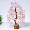 YATSKIA Rose Quartz Tree of Life - Chakra Tree, Wire Bonsai - Feng Shui Tree, Money Tree Crystal for Positive Energy - Home Office Decor, Spiritual Gift, Meditation Decor Accessories