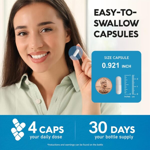 Glucosamine Chondroitin MSM Collagen | FSA HSA Eligible | Joint Support Supplement 2800 mg | Made in USA | FSA Approved Product Items | Flexibility Nutritional Vitamins | For Men & Women, 120 Capsules