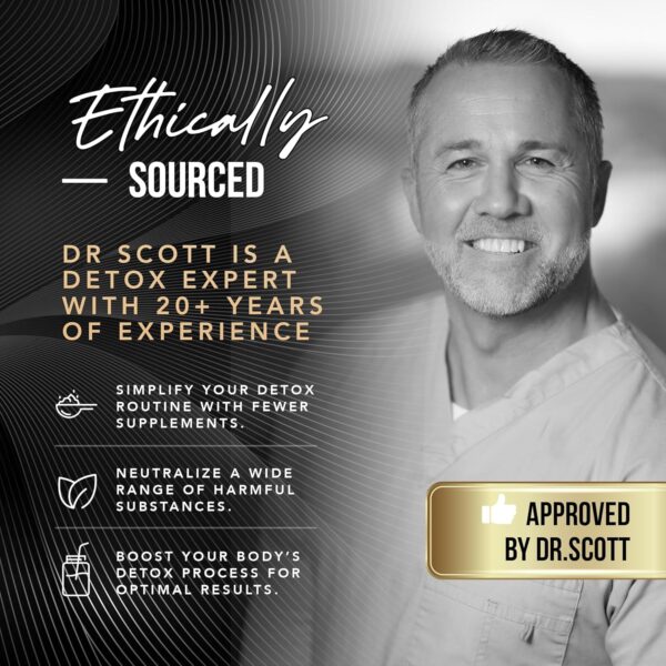 Detox Powder, Full Spectrum Detox Cleanse Mix, Detox for Natural Cleansing and Vitality, Liver Cleanse Detox, Detox Cleanse for Weight Loss, Natural Detox Powder, Vegan Detox (Raspberry Lemon)