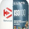 Dymatize ISO100 Hydrolyzed Protein Powder, 100% Whey Isolate, 25g of Protein, 5.5g BCAAs, Gluten Free, Fast Absorbing, Easy Digesting, Fruity Pebbles, 20 Servings