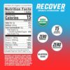 RECOVER 180 Organic Sports Hydration Drink, No Sugar Added, 15 Calorie Sports Beverage, Organic Flavors With Vitamins, Potassium-Packed Electrolytes (16.9 Fl Oz (Pack of 12), Fruit Punch)