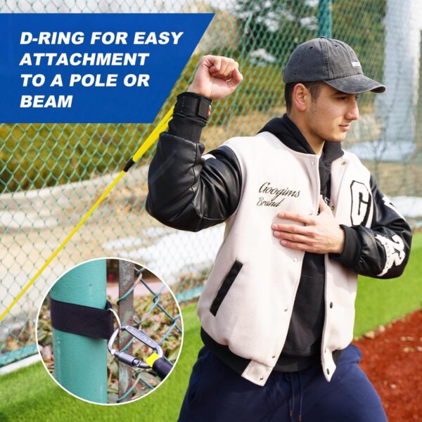 Resistance Bands for Baseball Pitchers, Baseball Bands for Improve Arm Strength & Pitching Training, Baseball Training Bands for All Skill Levels