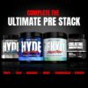 PROSUPPS Mr. Hyde Signature Pre Workout with Creatine, Beta Alanine, TeaCrine and Caffeine for Sustained Energy, Focus Pumps - Endurance Energy Drink Men Women (Blue Razz, 30 Servings)