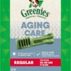 Greenies Aging Care Regular Natural Dental CareDog Treats, 27 oz. Pack (27 Treats)