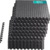 Yes4All 12, 16, 36 SQ. FT Puzzle/Interlocking Exercise Mat Tiles for Home Gym, Exercise EVA Foam Floor Padding with Border for Workout Equipment