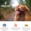 NaturVet All-in-One Dog Supplement - for Joint Support, Digestion, Skin, Coat Care – Dog Multivitamins with Minerals, Omega-3, 6, 9 – Wheat-Free Vitamins for Dogs – 240 Soft Chews