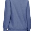 MAGCOMSEN Women's Sherpa Lined Sweatshirts Thermal Casual Crewneck Fleece Pullover Winter Warm Thick Long Sleeve Tops