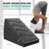 Slant Board for Calf Stretching, 5 Adjustable Angles Incline Board for Squat Wedge, 480 lbs Weight Capacity Calf Stretch Yoga Foam Wedge for Exercise, Squat, Ankle Mobility & Physical Therapy