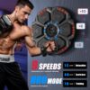 Music Boxing Machine for Adults,Bluetooth Smart Boxing Traineing Machine,Wall Target Punching Workout for Kids,Reflex Training Suitable for Home,Office,Gym,Fun Fitness Equipment