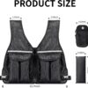 Prodigen Adjustable Weighted Vest 0-10 lbs/0-18 lbs for Women Men for Running Walking Cardio and Strength Training with Shoulder Pads and Reflective Stripe