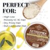 Qhemet Biologics Aethiopika Hydrate & Twist Butter - Frizz-Free Styling Butter Adds Flexible Definition to High & Low Porosity Hair - Smooth Edges, Soften & Flatten Locs, Twists & Braids (4.7 oz)