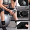 Ankle Weights, 1/2/3/4/6/8/10 LBS 1 Pair Wrist Leg Arm Weights for Women, Kids and Men, Comfortable and Soft, Perfect for Dancing, Running, Walking, Fitness, Workout, Physical Therapy