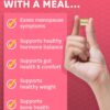 Zenwise Health ZenoPause for Menopause Relief | Digestive Health, Bone Density and Gut Balance | Probiotics, Green Tea and Black Cohosh - 60 Count