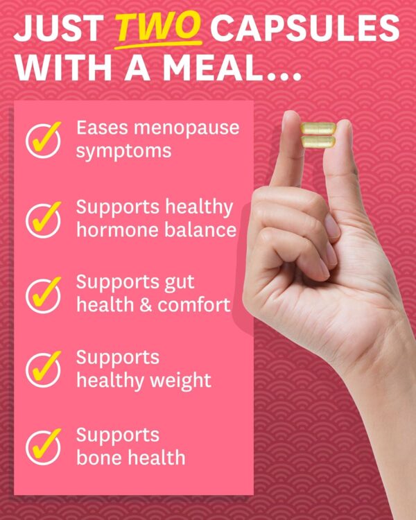 Zenwise Health ZenoPause for Menopause Relief | Digestive Health, Bone Density and Gut Balance | Probiotics, Green Tea and Black Cohosh - 60 Count
