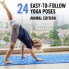 Kids Yoga Mat - Non-Slip Lightweight TPE Exercise Mat - Ideal for Boys & Girls (Ages 3-12), Toddlers & Children in Kindergarten, Preschool, School. PVC Free. 6mm Thick. Carry Strap