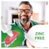 Super Poligrip Extra Care Denture Adhesive Cream, Zinc Free Denture Cream - 2.2 Ounce (Pack of 4)