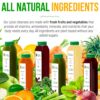 3 Day Juice Cleanse by Raw Fountain, All Natural Raw Juice Detox Cleanse, Juicing for Weight Management, Cold Pressed Juice Fast, Great Way to Jumpstart a Healthy Diet, 18 Bottles 12oz, 3 Ginger Shots