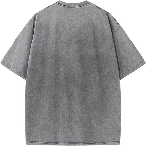 3 Pcs Oversized T-Shirts Heavy Cotton Washed Summer Vintage Tee Loose Fit Short Sleeve Casual Shirts for Men Women