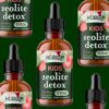 Zeolite Detox for Kids | Heavy Metal Detox | Methyl Vitamin B12, C and D3 for added Energy, Immune, and Focus | 2 oz liquid drops (60 Servings) | Parasite Cleanse | No Preservatives, Vegan, Non-GMO