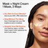 Youth To The People Superberry Hydrate + Glow Dream Mask, Vitamin C Face Moisturizer, Plumps + Brightens Skin, Treats Dullness + Uneven Tone, Vegan