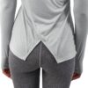 Bestisun Long Sleeve Yoga Workout Tops Lightweight Thumbhole Shirts Athletic Wear for Women