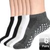 DIBAOLONG Womens & Mens Low Cut Socks, 6-Pair Ankle No Show Athletic Short Cotton Socks