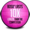Bosu Half Ball Home Balance Exercise Trainer for Strength and Flexibility Workouts with Built to Last Burst Resistant Material and Hand Pump