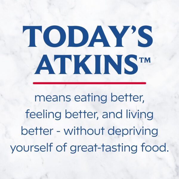 Atkins Strong High Protein Shake, Chocolate Peanut Butter, 30g Protein, 7g Prebiotic Fiber, Muscle & Gut Health Support Complex, 12 Count