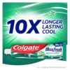 Colgate Max Fresh Whitening Toothpaste with Mini Strips, Clean Mint Toothpaste for Bad Breath, Helps Fight Cavities, Whitens Teeth, and Freshens Breath, 6.3 Ounce (Pack of 4)