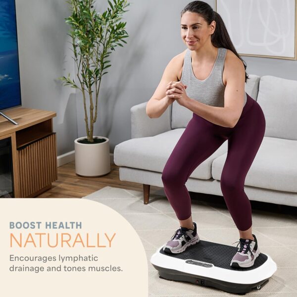 819uOHOrK1L._AC_SL1500_.jpg Lifepro Waver Vibration Plate Exercise Machine – High-Intensity Vibration for Muscle Activation, Full-Body Workout Vibrating Platform with Loop Bands, Fitness Equipment for Strength Toning & Fat Loss