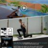 EVO Gym - Portable Home Gym Strength Training Equipment, at Home Gym | All in One Gym - Resistance Bands, Base Holds Gym Bar & Handles for Travel | Portable Gym & Home Exercise Equipment
