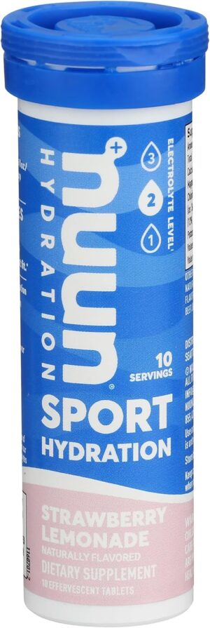 Nuun Hydration Strawberry Lemonade, 10 Tablets