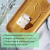 Boka Ela Mint Woven Dental Floss, Made from Plant-Based Vegetable Wax, Teflon-Free, 30 Yards of Waxed Floss (Pack of 1)