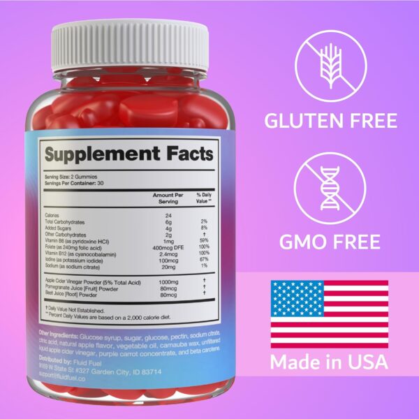 Keto ACV Gummies Advanced Weight Loss - Made in USA Tasty ACV Keto Gummies for Weight Loss, Digestion, Cleansing, No Gluten, No GMO & Vegan Keto Apple Cider Vinegar Gummies 1000mg, 60 pcs