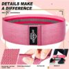 Fabric Resistance Bands for Working Out, 3Pack or 6Pack Non-Slip Exercise Bands for Women and Men, Fabric Booty Bands for Home, Exercise Fitness, Pilates, Stretching