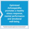 Life Extension Optimized Ashwagandha - Stress management supplement for a healthy stress response, focus, memory, stress relief - vegetarian, gluten-free, non-GMO, 60 capsules
