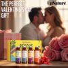 Essential Oils Roll On Set (4 Pack) Stress Relief Gift Aromatherapy Oil - Self Care Gifts for Women