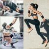 Sportneer Adjustable Ankle Weights for Women and Men 7 lbs/Pair Adjustable Leg Weights with Secure Straps, Strength Training Weighted for Yoga, Walking, Running, Aerobics, Gym, Physical Therapy