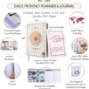 Gratitude Journal for Women & Men - 5 Minute Self Care Journal | 90-Day Undated Daily Planner for Positivity, Affirmations & Manifestation | Guided Mindfulness, Reflection | Vision Board + Stickers