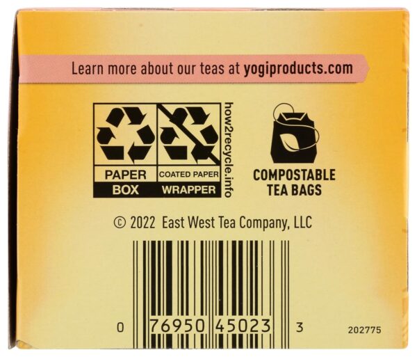 Yogi Tea, Peach DeTox, 16 Count