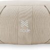 Zafu Meditation Cushion, 15" Round Buckwheat Yoga Pillow with Organic Cotton Cover