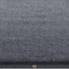 Mindful Modern Velvet Zabuton Meditation Mat | Large Rectangular Yoga Floor Cushion Pillow for Kneeling or Sitting Support | Removable Washable Cover | Perfect Zafu or Bench Complement | Color Grey