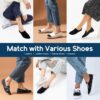Ordenado Women's No Show Socks 6-9 Pairs Casual Thin Non Slip Flat Boat Line No Show Socks