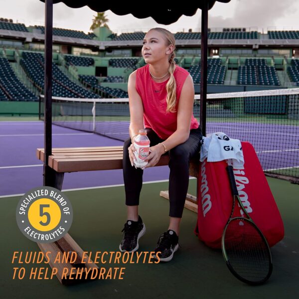 Gatorlyte Zero Electrolyte Beverage, Lemon Lime, Zero Sugar Hydration, Specialized Blend of 5 Electrolytes, No Artificial Sweeteners or Flavors, 20 Fl Oz Bottles (Pack of 12)