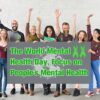 Halatool 100 PCS Mental Health Awearness Ribbon with Safty Pins for World Mental Health Day Green Ribbon Pins for Charity Public & Social Event