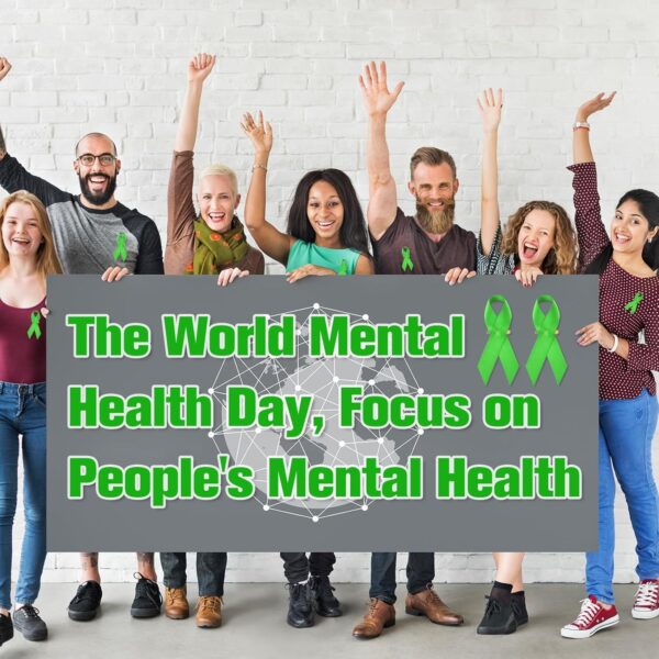 Halatool 100 PCS Mental Health Awearness Ribbon with Safty Pins for World Mental Health Day Green Ribbon Pins for Charity Public & Social Event