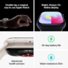 Apple Watch Series 9 [GPS 45mm] Midnight Aluminum Case with Midnight Sport Band M/L (Renewed)