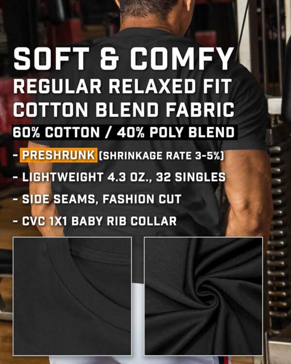 Lift Heavy Motivational Workout Shirts for Men Cool T-Shirt