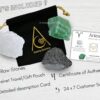 Aries Zodiac Healing Crystal Set, Pack of 3 Crystals Raw Stones Astrology Gifts for Women Birthday Anniversary Gifts Mother Father Gifts (Information Card Included)